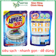 Bột tẩy vệ sinh lồng máy giặt Hàn Quốc Sandokkaebi 450g