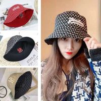 COD DSFGERRTYTRRE 【 Bucket Hat】 trend fesyen NY nelayan topi perempuan hip empat musim hip hop hipping anti-sun hat busur