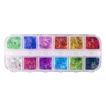 10ml/Box Glitter Epoxy Resin Fillings Mix Colorful Glitter Sequins  Materials for DIY Epoxy Resin Mold Crafts Nail Art Fillers