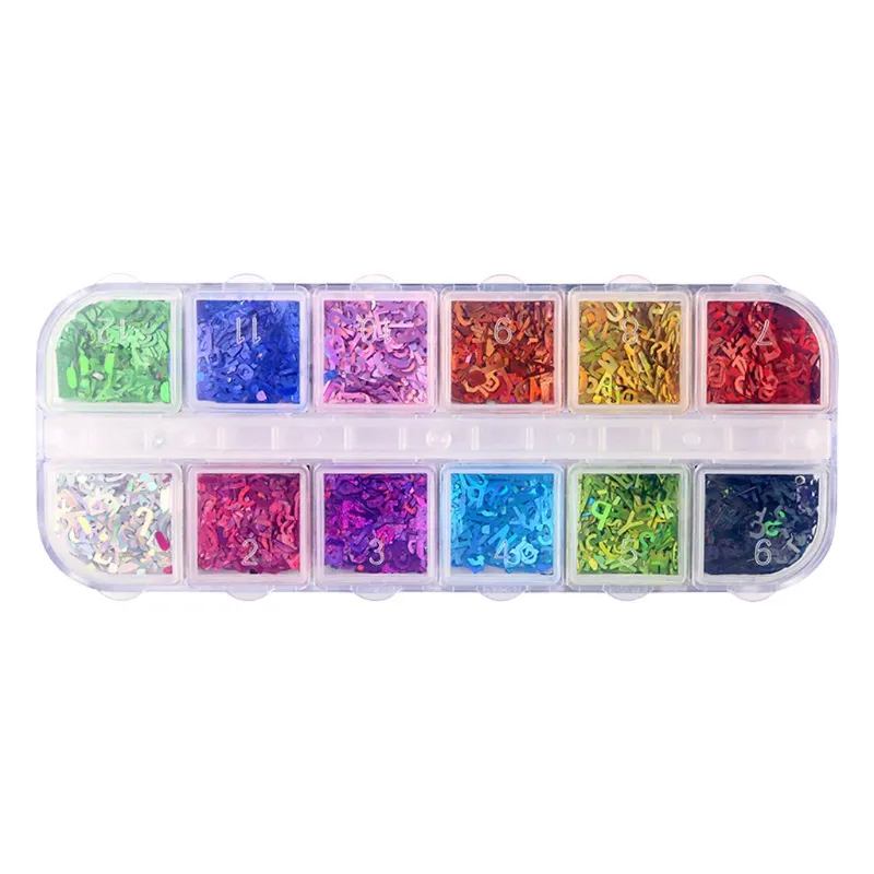 Sequins Mix Shapes Hologram Chunky Glitter for Resin Epoxy 