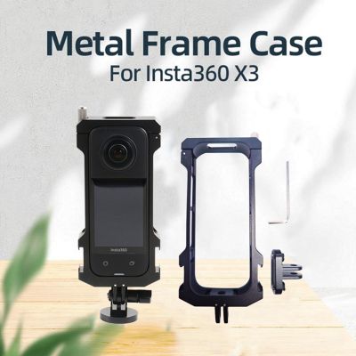 Camera Cage Rabbit Cage for Insta360 X3 Action Camera Protective Expansion Frame Accessories