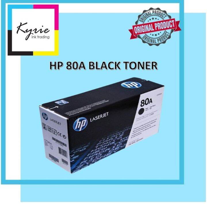 Hp 80a Black Original Laserjet Toner Cartridge Cf280a Lazada Ph 6233