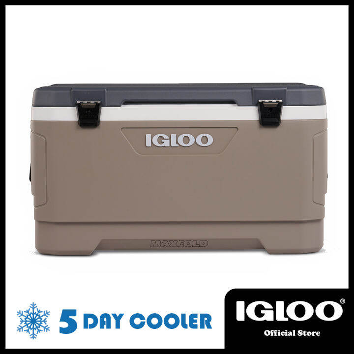 Igloo Maxcold 100 Qt. Cooler (Sandstone/Carbonite) | Lazada PH