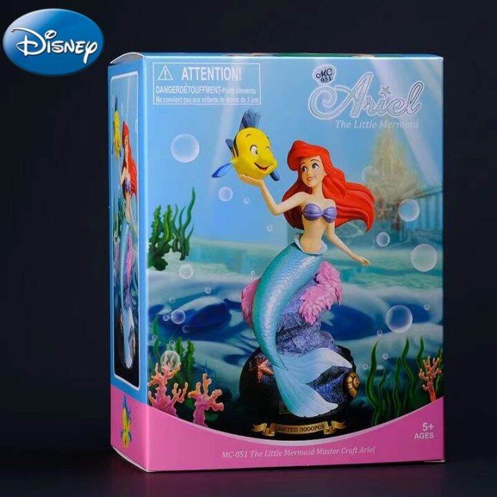zzooi-disney-ariel-princess-action-figure-19cm-the-little-mermaid-ariel-figuras-anime-model-toys-dolls-disney-accessories-decor-gifts