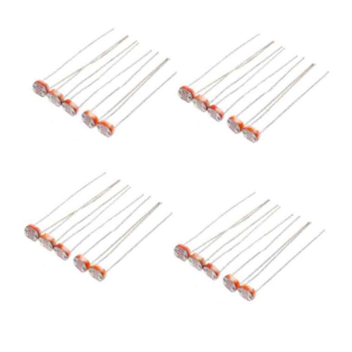 20pcs X 5516 Light Dependent Resistor Ldr 5mm Photoresistor Wholesale And Retail Photoconductive 3921