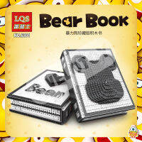 ตัวต่อ 6301 BEAR BOOK เเบร์ บุ๊ค สมุดเเบบริค มีมินิฟิกเกอร์ 52 ตัว จำนวน 2,622 ชิ้น