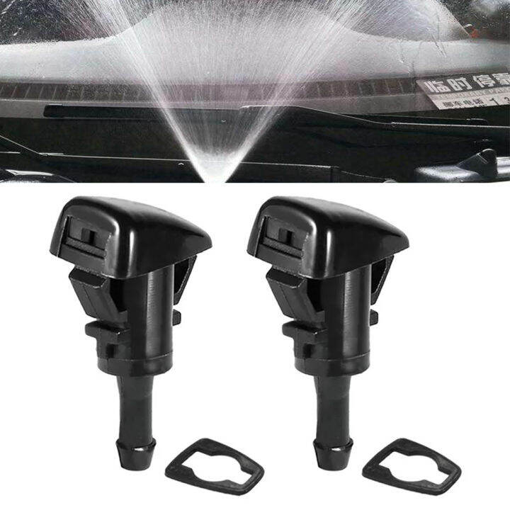 BETOP 2Pcs Car Windshield Washer Wiper Nozzles Spray Jet for Chrysler