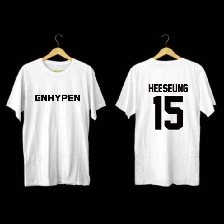 ENHYPEN Logo w/ MEMBER name and jersey number (CUSTOMIZE) | Lazada PH