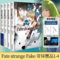 Fate Series of Bizarre Fake Japanese Anime Novel 1234 Set of 4 Volumes By Ryosatu Narita Anime Books (Chinese)