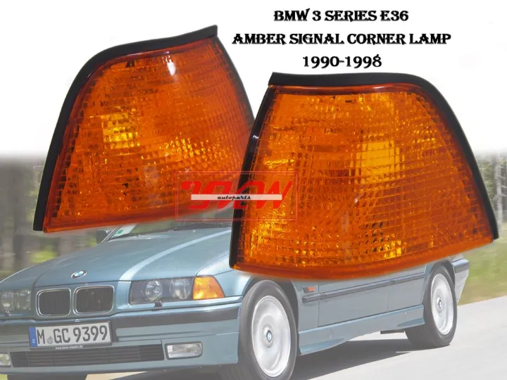 BMW E36 3 SERIES New Facelift 19901998 Amber Signal Corner Lamp Corner