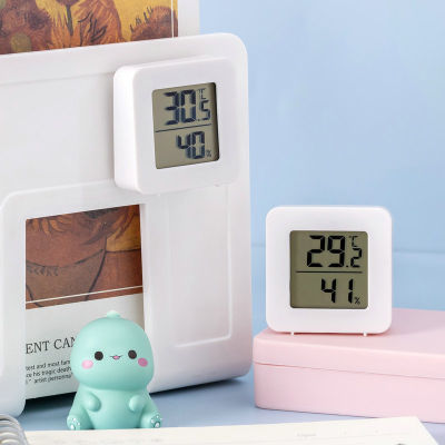 เครื่องวัดอุณหภูมิเครื่องวัดอุณหภูมิดิจิตอล Lcd Digital Hermometer สีขาว Multi-Scenario Application เครื่องใช้ในบ้านในร่มเครื่องมือ Mini