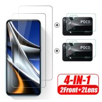 hot【DT】 4To1 Glass X4 5G Pocco Poxo Little X3 NFC X 4 X4GT X5Pro