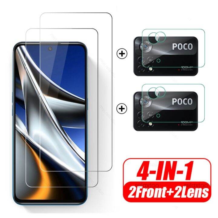 1to4-protective-glass-for-xiaomi-poco-x4-pro-5g-camera-glass-poko-pocco-poxo-little-x3-x-4-gt-x4gt-5g-pocox4-pro-nfc-lens-film