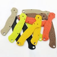 1คู่ Spider Web ประเภทพับมีด G10 Grip Handle Patches Scales สำหรับ Spyderco C81 Paramilitary 2 Para2 DIY ทำอุปกรณ์เสริม