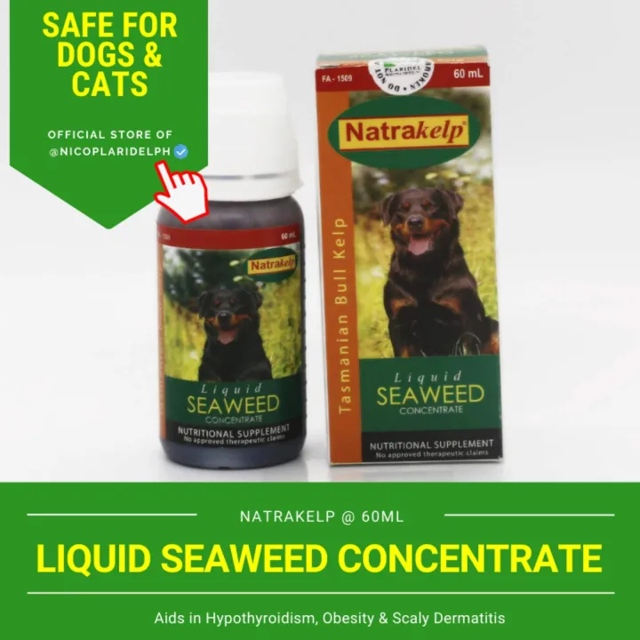 Natrakelp Liquid Seaweed Concentrate for Hypothyroidism, Obesity
