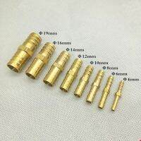 4mm 6mm 8mm 10mm 12mm 14mm 19mm Brass Straight Hose Pipe Fitting Equal Barb Gas Copper Barbed Coupler Connector Adapter