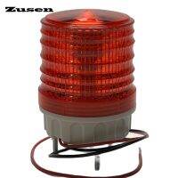 Zusen TB5051-R 12v 24v 110v 220v Red Color Signal Warning Light LED Small Flashing Lamp