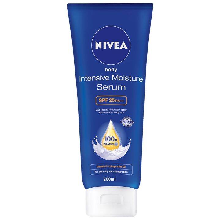 NIVEA INTENSIVE MOISTURE BODY SERUM SPF25 200ml Lazada PH