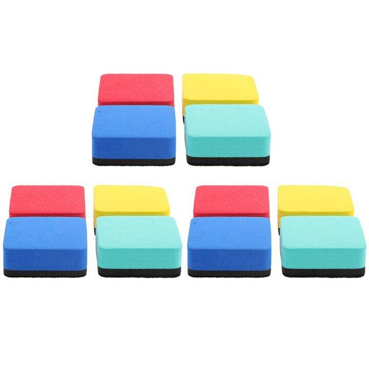 12-pcs-kids-chalkboard-wipers-whiteboard-magnetic-erasers-boards-dry-small-blackboard-portable-eva-office