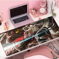 การ์ตูนน่ารัก Anima แผ่นรองเมาส์ Comtamper แผ่นรองปูโต๊ะใหญ่30X70 XXL Mousepad สำหรับเกม Kawaii Accessoroe คีย์บอร์ดสำหรับเล่นเกม Maus Mat สำหรับ LOL