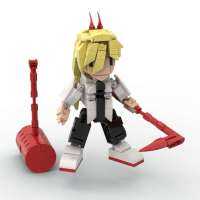 เขาวงกต Witch Block เข้ากันได้กับ LEGO อนุภาคเล็ก ๆ ปีศาจ Chainsaw มนุษย์ Diva Pava ของเล่นตารางแกว่ง MOC