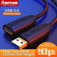 AMPCOM USB Extension Cable USB 3.0 Cable usb Extender for USB KeyboardMouse A-Male to A-Female Adapter Cord