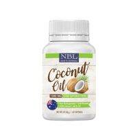 NBL น้ำมันมะพร้าวสกัดเย็น COCONUT Oil 1000 mg 60 Softgel ลดน้ำหนัก เร่งเผาเผลาญ จากประเทศออสเตรเลีย