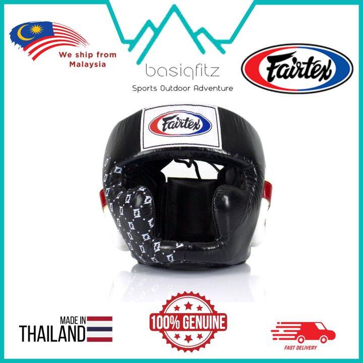Fairtex HG10 Headgear Head Guard Protector Super Sparring Headguard