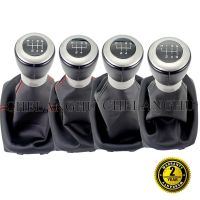 5 / 6 Speed Car Gear Stick Shift Knob PU หนัง Boot สำหรับที่นั่ง Alhambra 2000 2001 2002 2003 2004 2005 2006 2007 2008 2009 2010