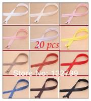 ☬✹ 20x Nylon Invisible Zipper Sewing 22inch Assorted Color Garment Accessories