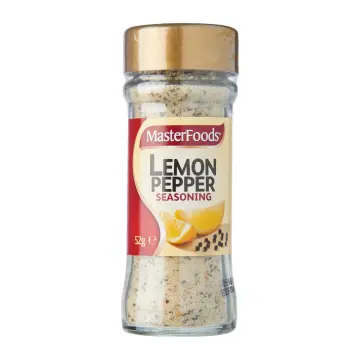 MASTERFOODS Seasoning Lemon Pepper with No Added Salt 50g Jar