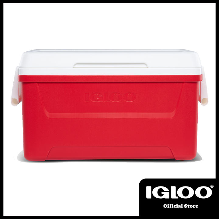 Igloo 48 QT Laguna Ice Chest Cooler, Red