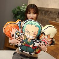 {Lizi ของตกแต่งบ้าน} หนึ่งชิ้น30-50ซม. ของเล่นตุ๊กตา Roronoa Zoro Luffy Chopper Nami ภาพยนตร์การ์ตูนน่ารัก3มิติหมอนตุ๊กตายัดไส้ของขวัญสำหรับเด็ก