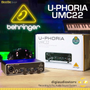 Behringer U-PHORIA UMC22 - Sound Card Thu Âm và Làm Nhạc