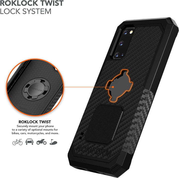 rokform-galaxy-s20-magnetic-protective-phone-case-with-twist-lock-military-grade-rugged-s20-case-series-black-galaxy-s20-black