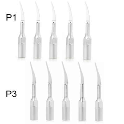 5Pcs Dental Scaler Tips P1 P3 for EMS Woodpecker Ultrasonic Scaler Handpiece Dentist Tools