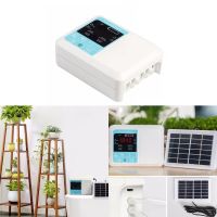 ┅№ Pump Intelligent Garden Automatic Watering Device Solar Energy Charging Potted Plant Drip Irrigation Water Pump Timer System