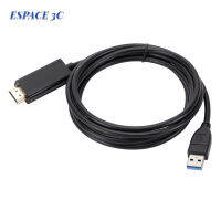 เอสเพซไดรฟ์ฟรี Usb3.0เป็น Hdmi-เข้ากันได้สายอะแดปเตอร์แปลง Usb เป็น Hdmi-เข้ากันได้เข้ากันได้เข้ากันได้สำหรับ Android Mac OS