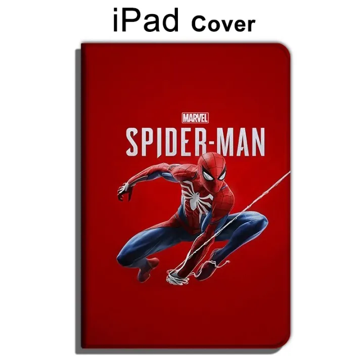 Ning-Tempered Film Flagship Marvel Spiderman Cover for IPad  2019 for  IPad Mini 1 2 3 Case for  2017 2018 IPad Air 1 2  Tablet Soft Funda |  Lazada PH