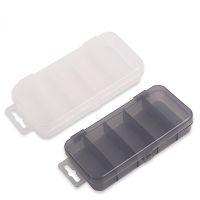 【JH】 Fishing 5 Compartments Plastic Baits Storage Tackle Pesca