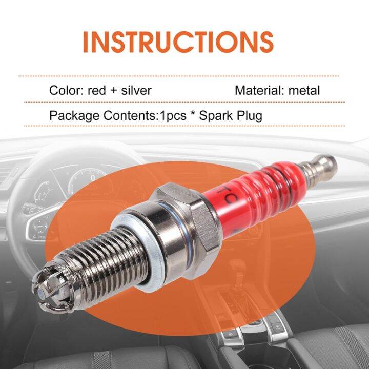 1-pcs-3-electrode-spark-plug-d8tc-for-125cc-150cc-200cc-250cc-motorcycle-scooter-atv-quads