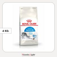 นาทีทองลด 50% แถมส่งฟรี อาหารแมวโต Royal Canin สำหรับแมวโต เลี้ยงในบ้าน อายุ 1 - 7 ปี  4 KG.