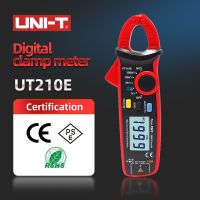 【LZ】♗☜  UNI-T-UT210E Digital AC DC Corrente Braçadeira Medidor True RMS Alicates Amperímetro Tensão Tester Multímetro Resistência Freqüência Medidor