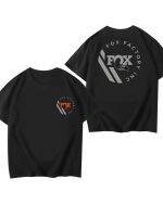 Fox Racing off-road mountain bike front fork team version round neck t-shirt summer cotton short-sleeved loose national tide