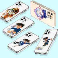 เคสโทรศัพท์ หรับ iPhone 13 14 G9 Moto 12 G8 Play Mini SE Power Max Plus Pro อ่อนนุ่ม โปร่งใส ปก T-158 Detective Conan