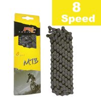 โซ่จักรยานโซ่จักรยานภูเขาแบบ Single 6 7 8 Speed Chain BMX อุปกรณ์สำหรับจักรยาน