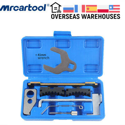 9pcs Engine Camshaft Tensioning Locking Alignment Arresting Timing Tool Kit for Vauxhalls Opel Chevrolet Alfa Romeo 16V 1.6 1.8