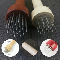 Stainless Steel Fast Tenderizer Loose Steak Kitchen Tool Belly Pork Skin Crispy Hand Tool Hole Hammer Needle Poke Pointed Needle