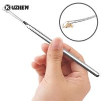 Stainless Steel Silver Earpick Wax Remover Curette Cleaner Handle Design Ear Pick Health Care Ear Tools