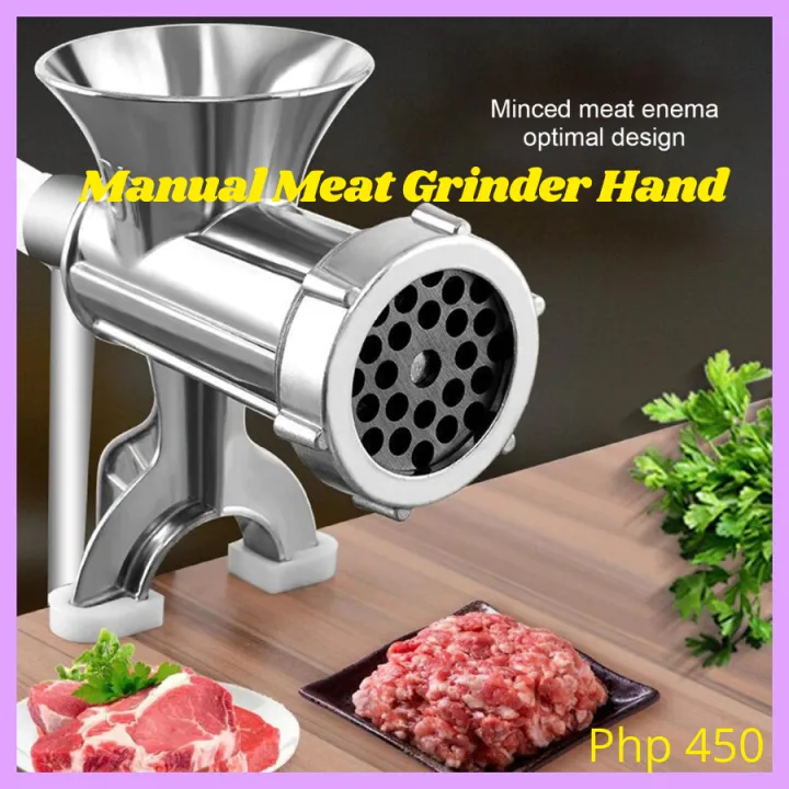 Manual Meat Grinder Handcrank Homemade Sausage Machine Sausage Stuffer